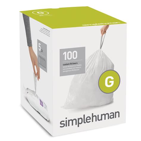 trash bag sizes for simplehuman